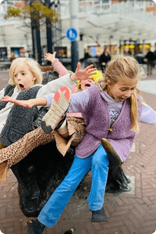 Kinderen spelen